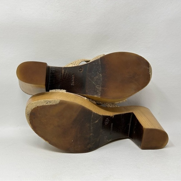 Sbicca Sylvan Dress Platform Sandals In Cream, Women’s Size EU 41 - Picture 10 of 12